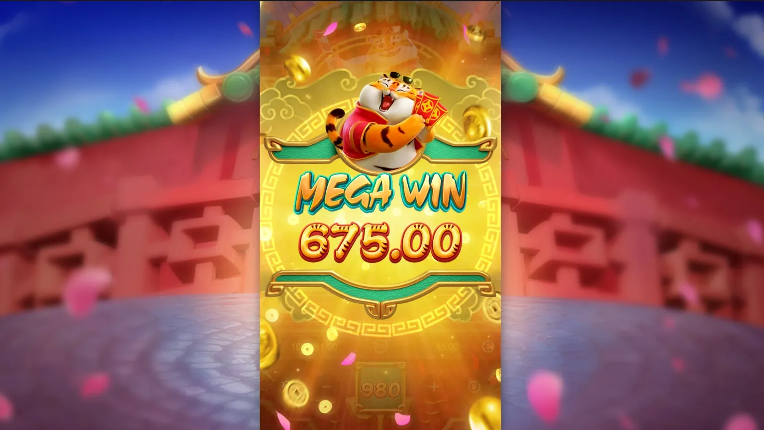 Momento de grande vitória no Jogo do Tigrinho com o multiplicador aplicado
